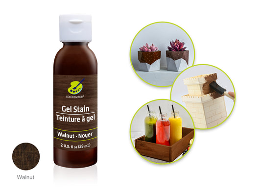 2oz Gel Stains - Walnut