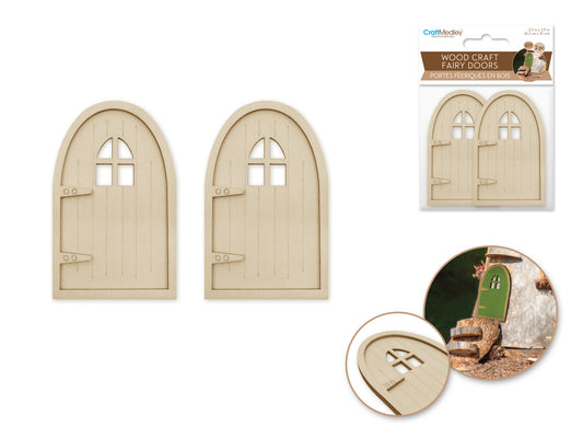 2.4"x3.1" Mini Fairy Door
