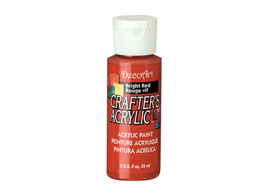 2oz Craft & Hobby Paint - Bright Red