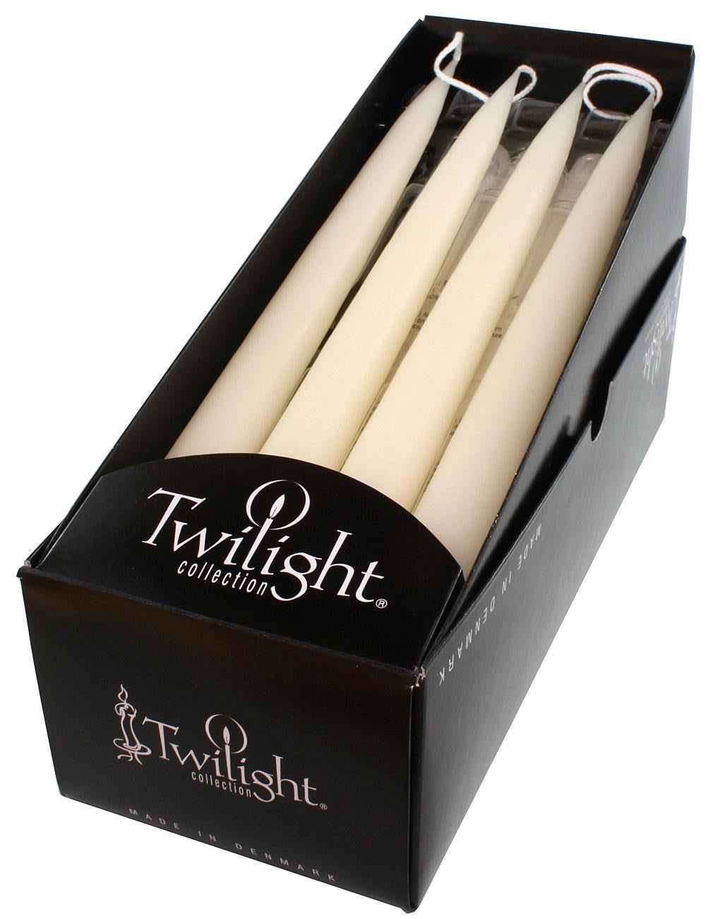 10" Taper set of 2 - off white