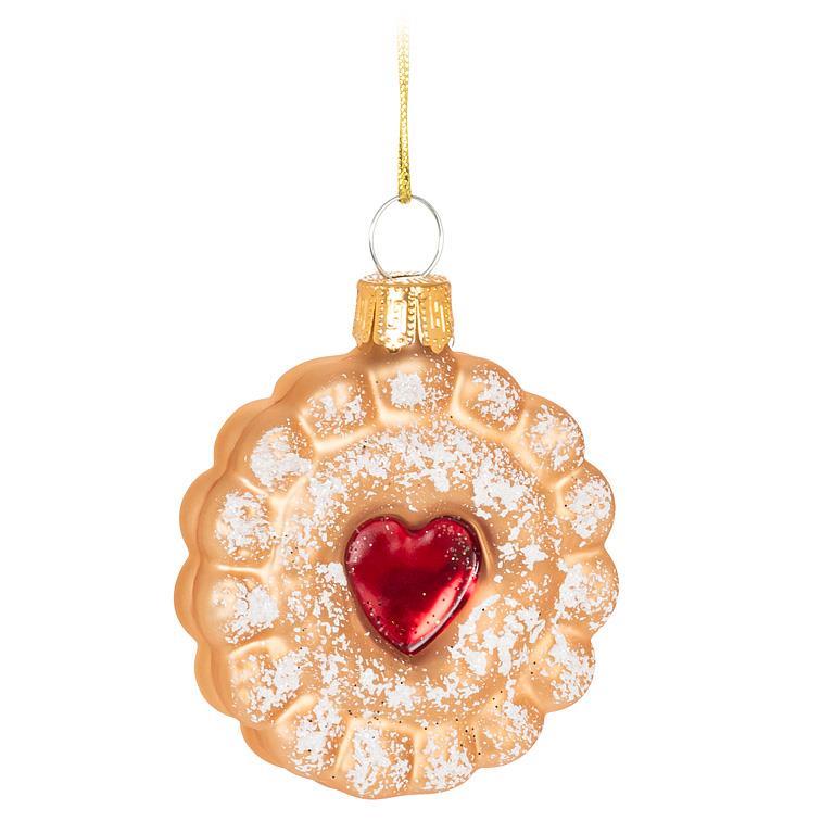 Iced Cookie w/Heart Ornament