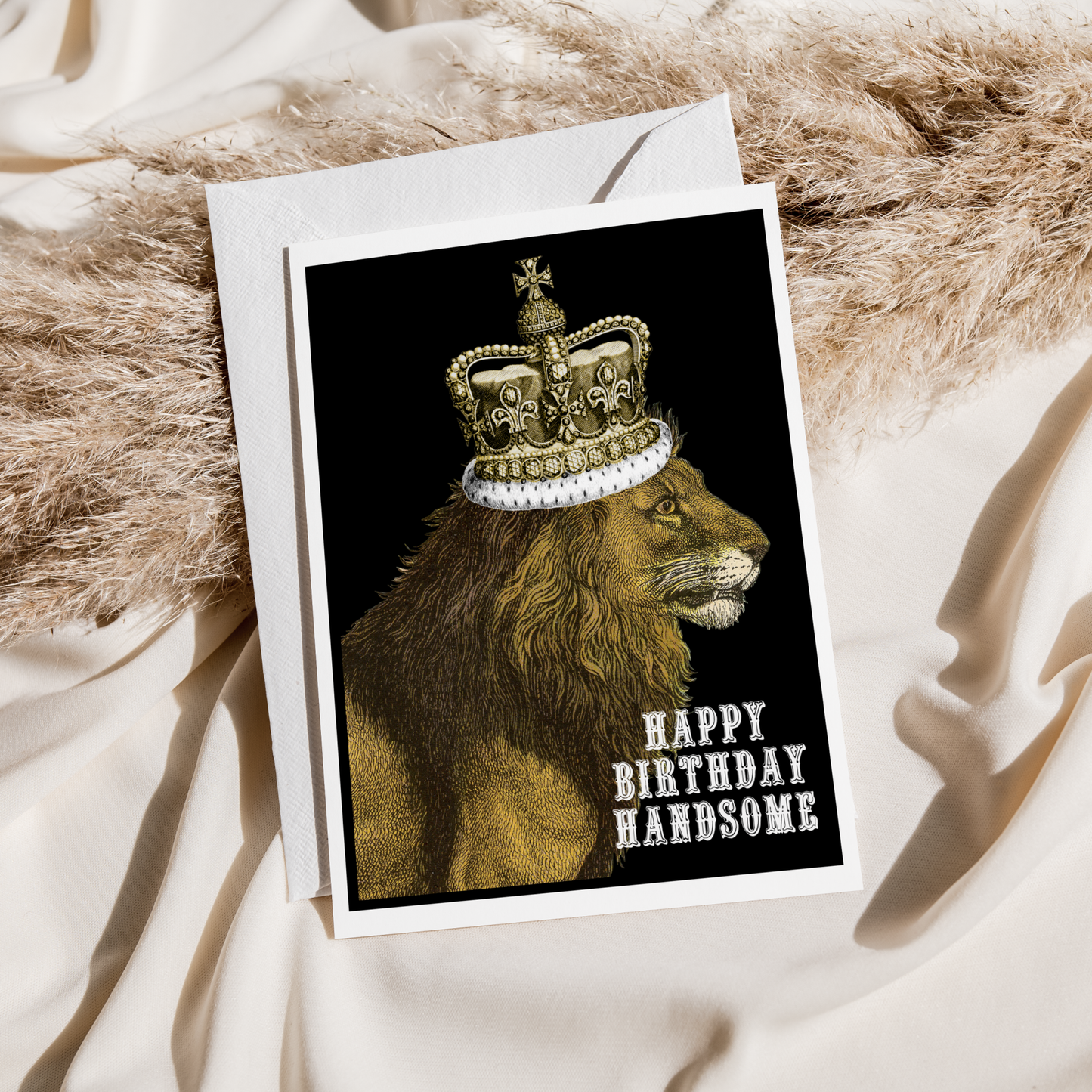 Birthday Card. Happy Birthday Handsome