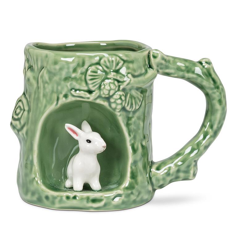 Tree Look Mug w/Bunny