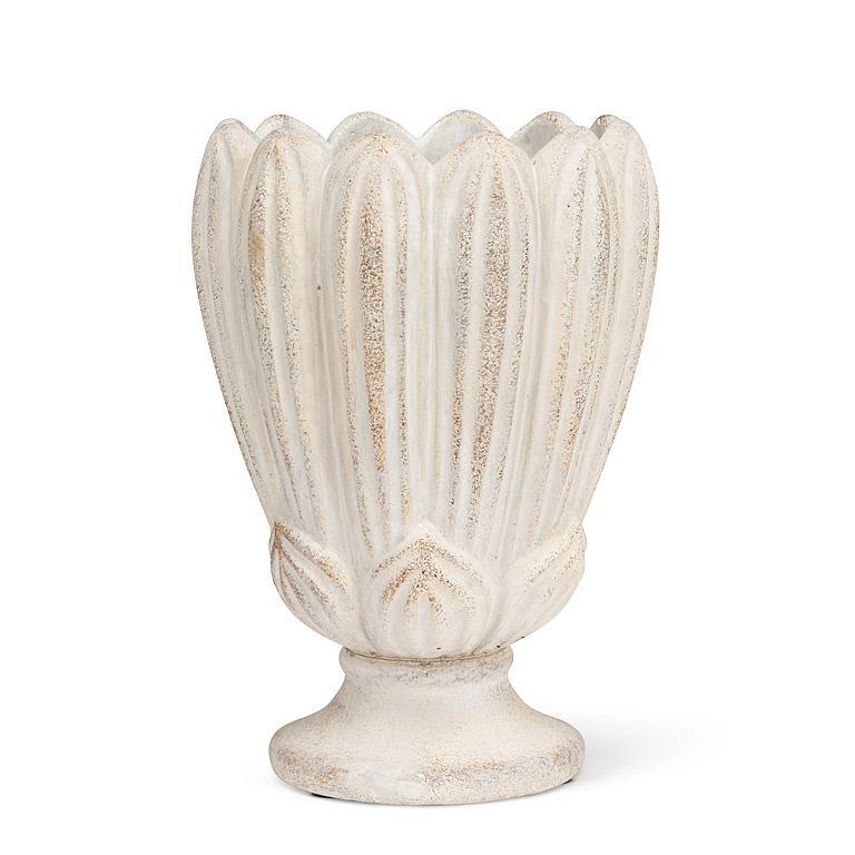 large tulip shaped vase