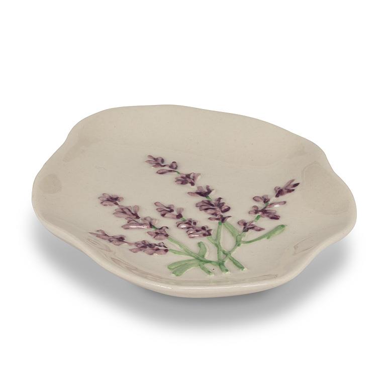 Purple Flower Organic Dish