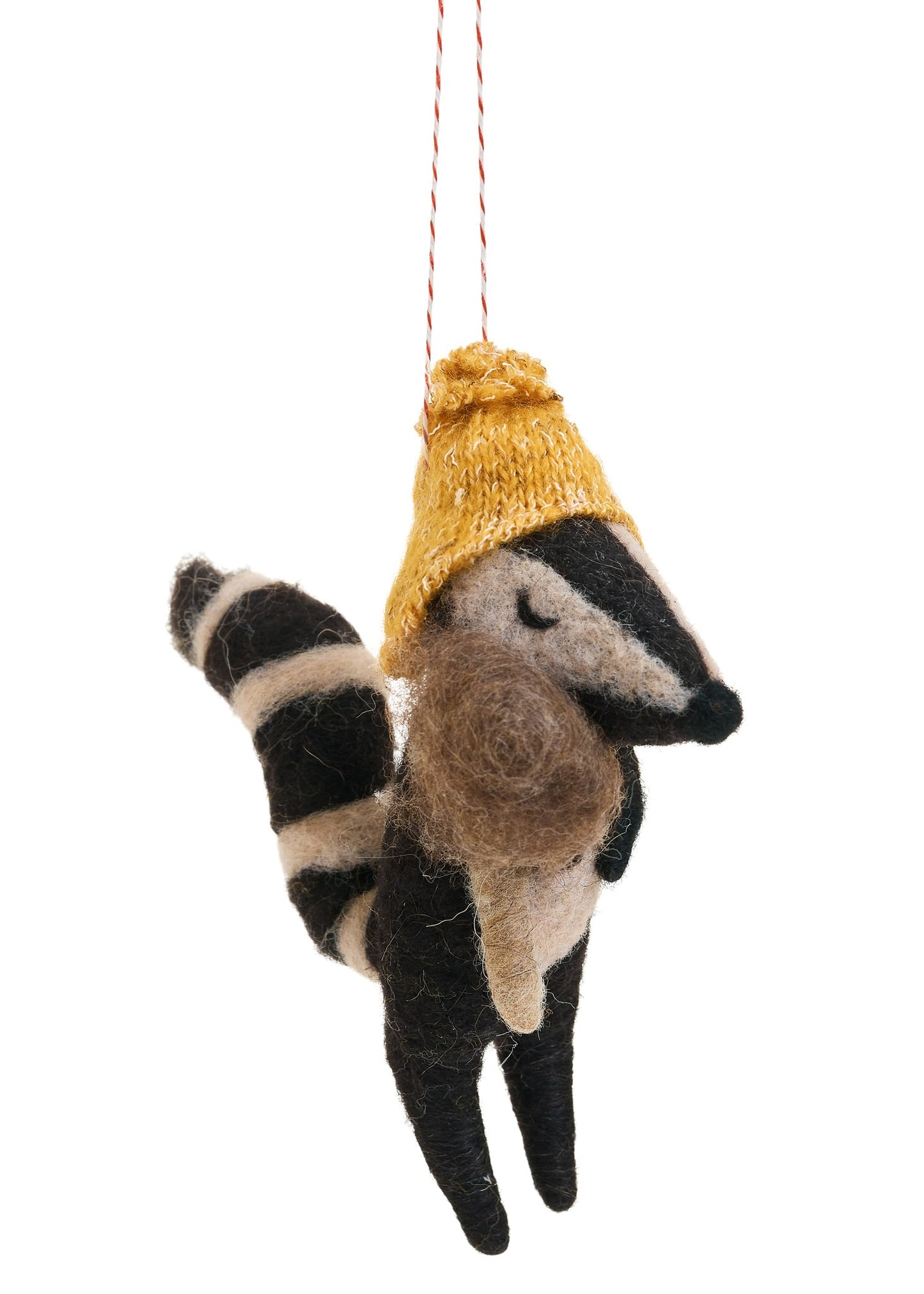 Wool Skunk Ornament