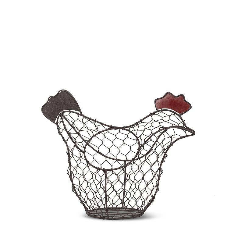 Chicken Shaped Mesh Basket