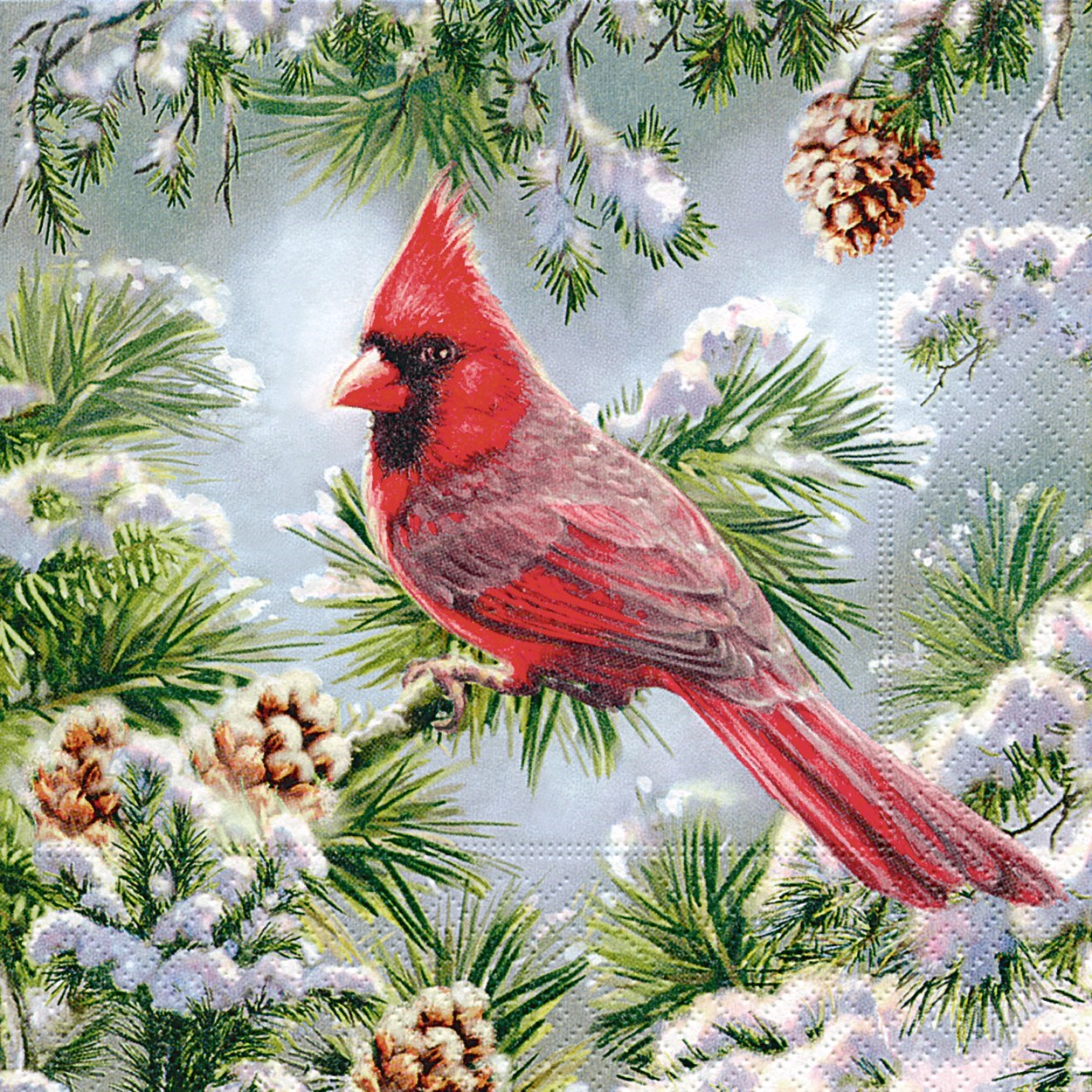 Red Cardinal Napkin