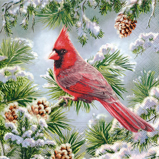 Red Cardinal Napkin