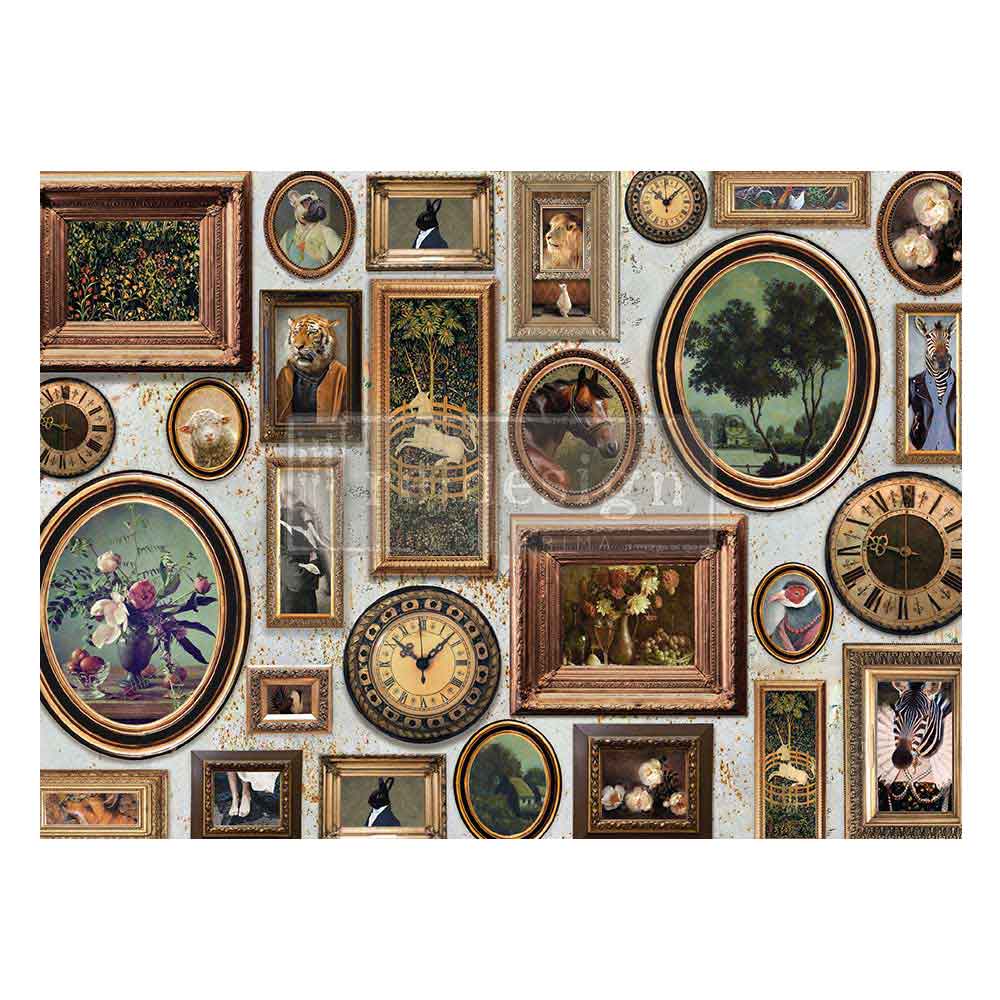 Decoupage Fibre- Fancy Friends