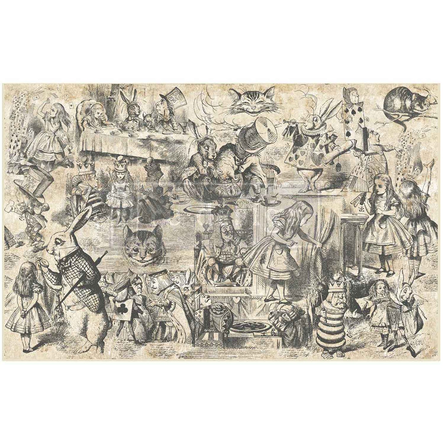 Decoupage paper - Dreaming in Wonderland