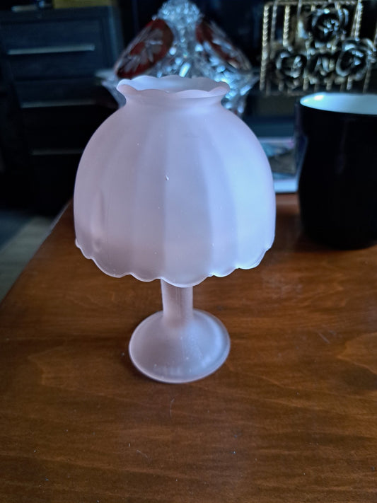 Satin Glass Tealight - 1