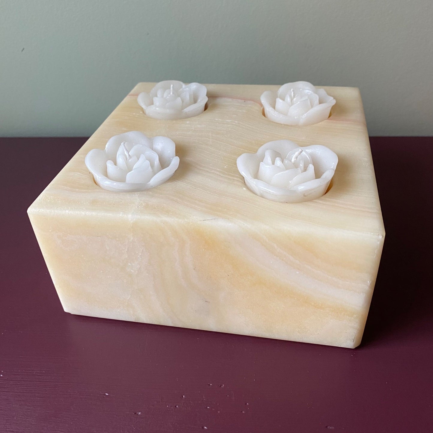 Onyx Tea Light Holder - 1