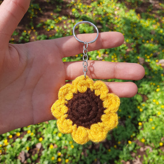 Sunflower Keychain - 1