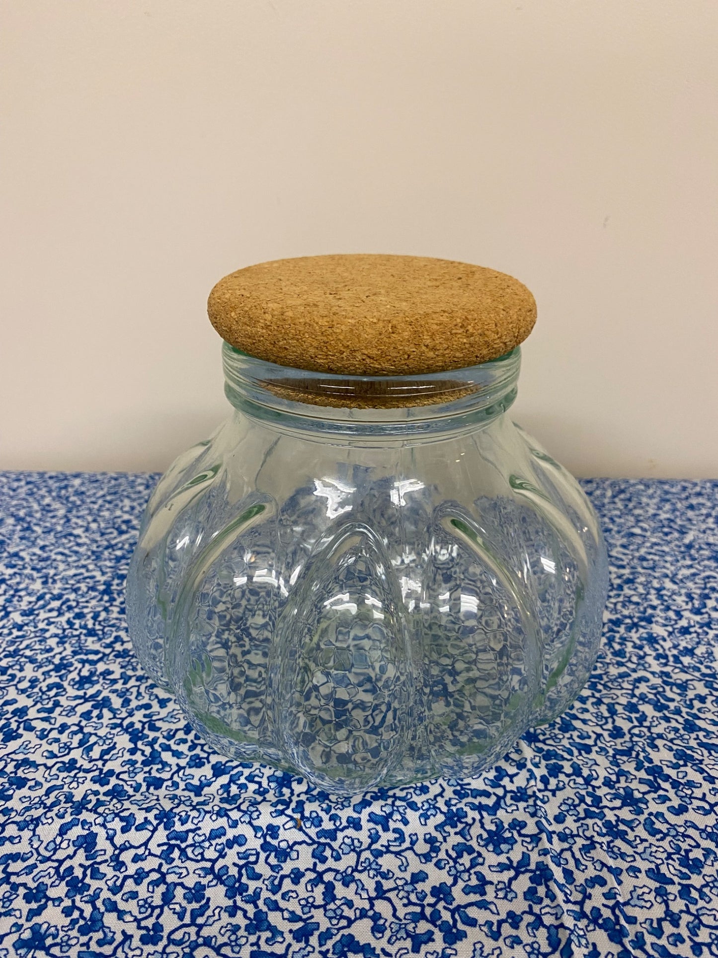 made in italy glass bubble jar - 1