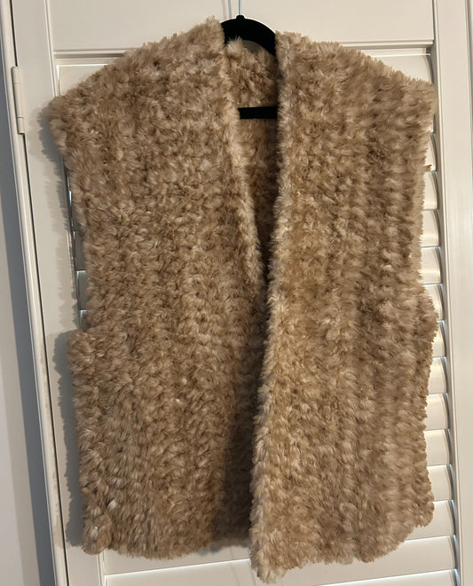 Faux Fur Vest - 1