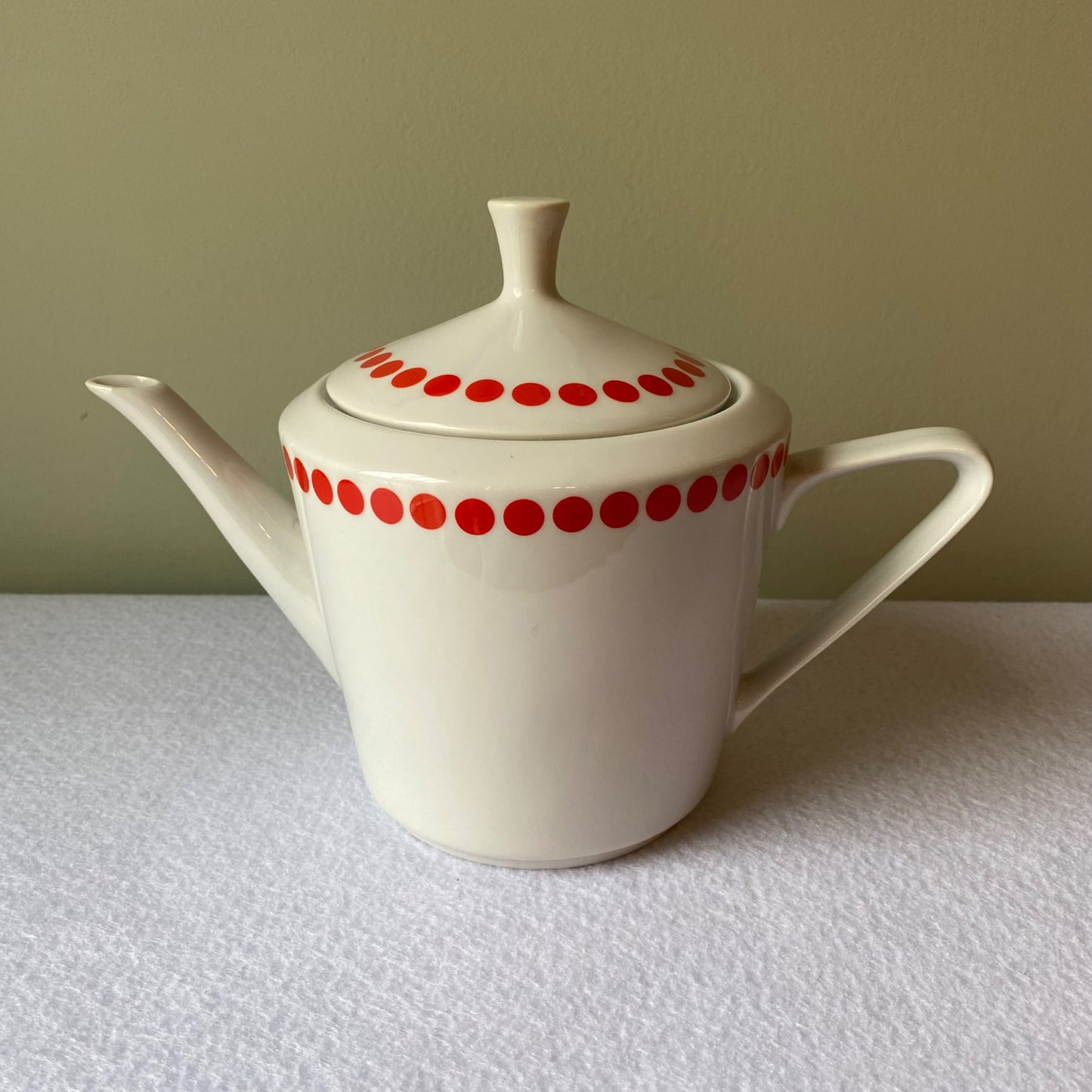 Northland China Polka Dot Tea Pot - 1