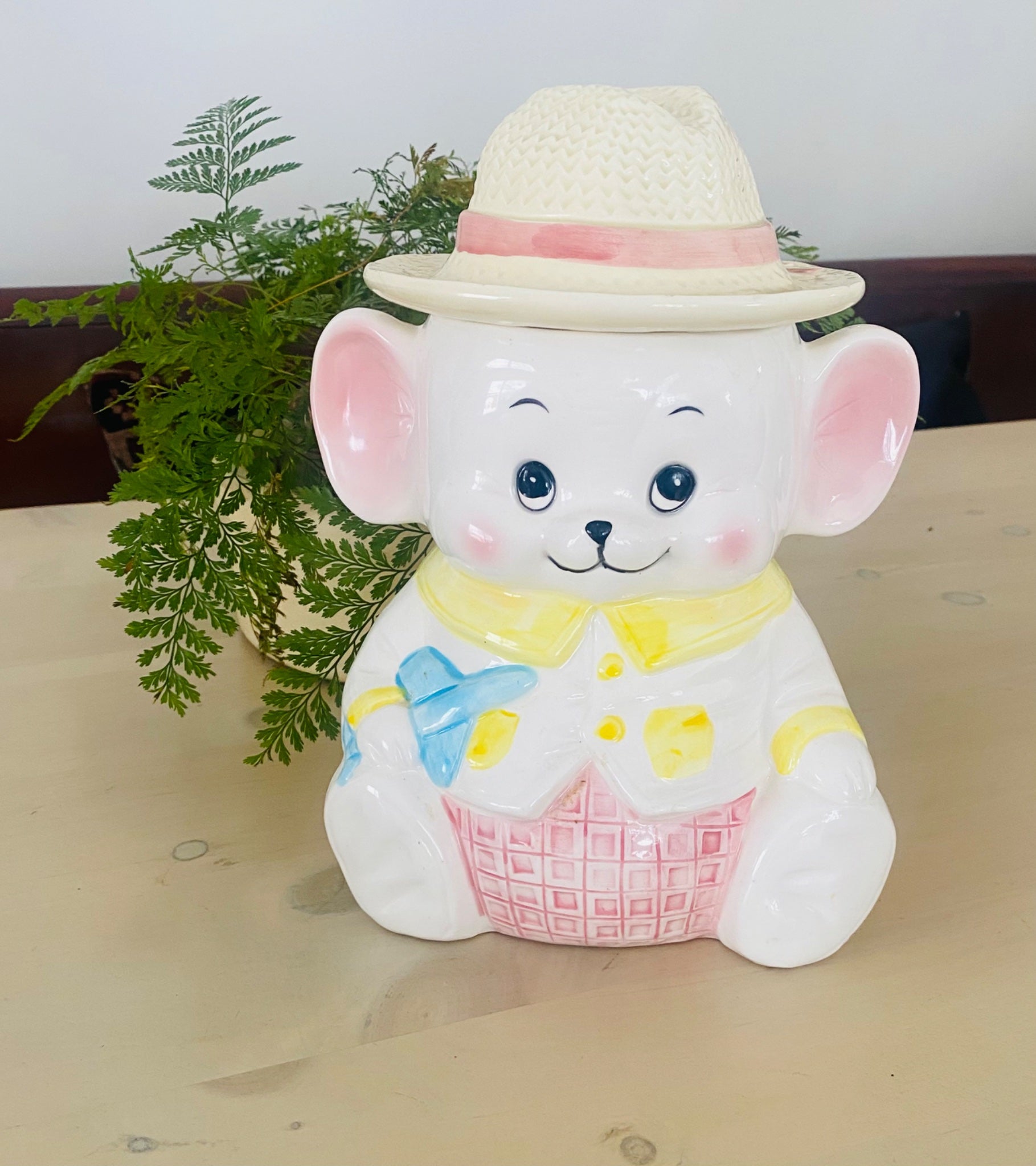 1960’s Treasure Craft Mouse Cookie Jar - 1