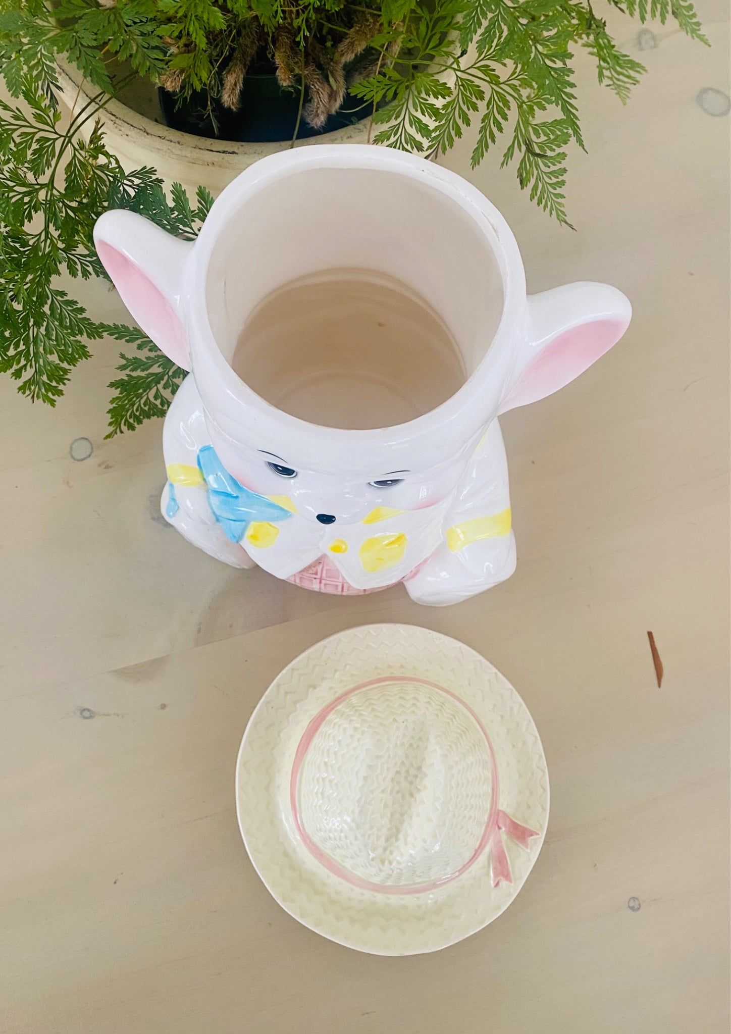 1960’s Treasure Craft Mouse Cookie Jar - 2