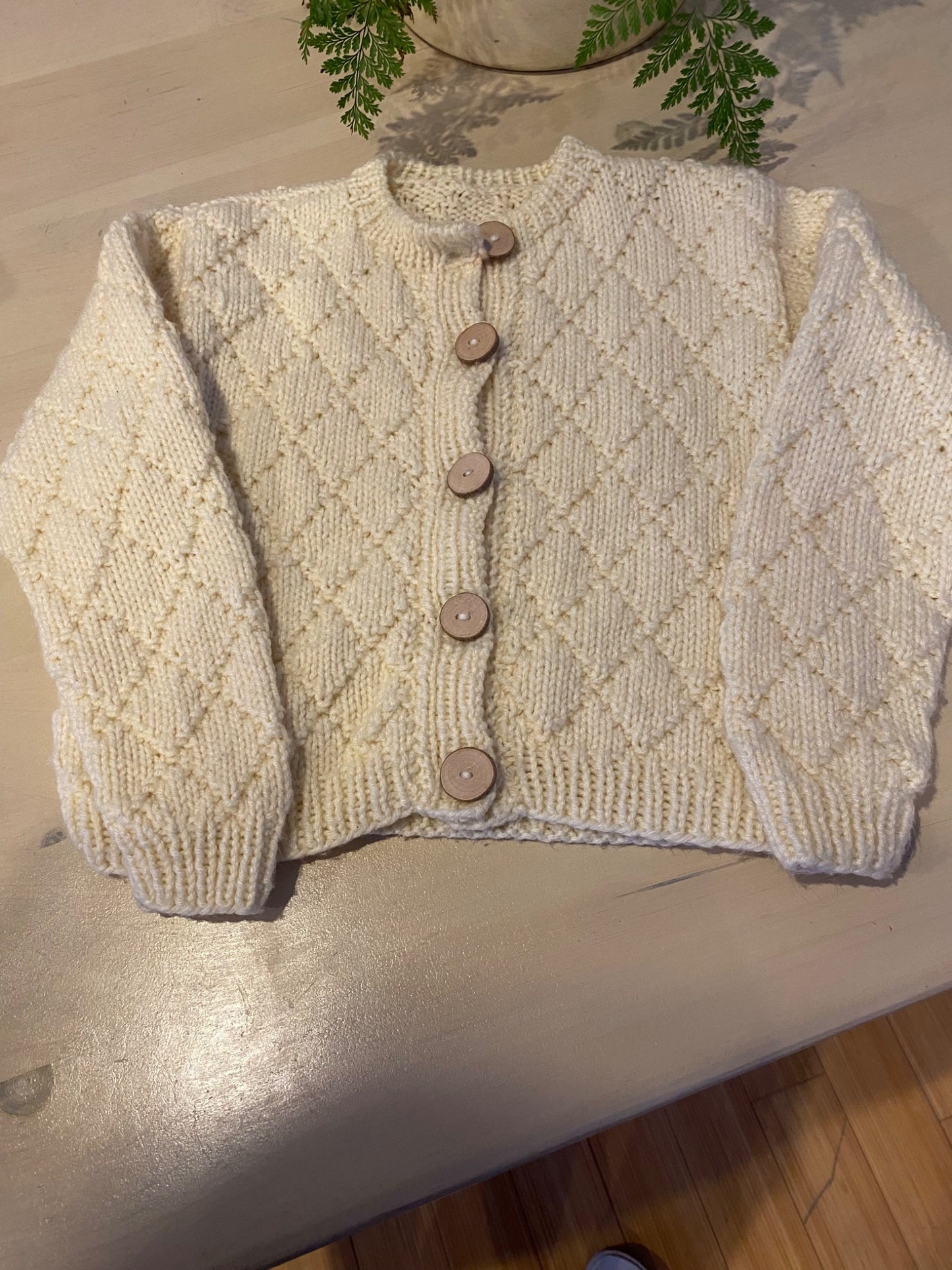 Cropped Wool Sweater - 2