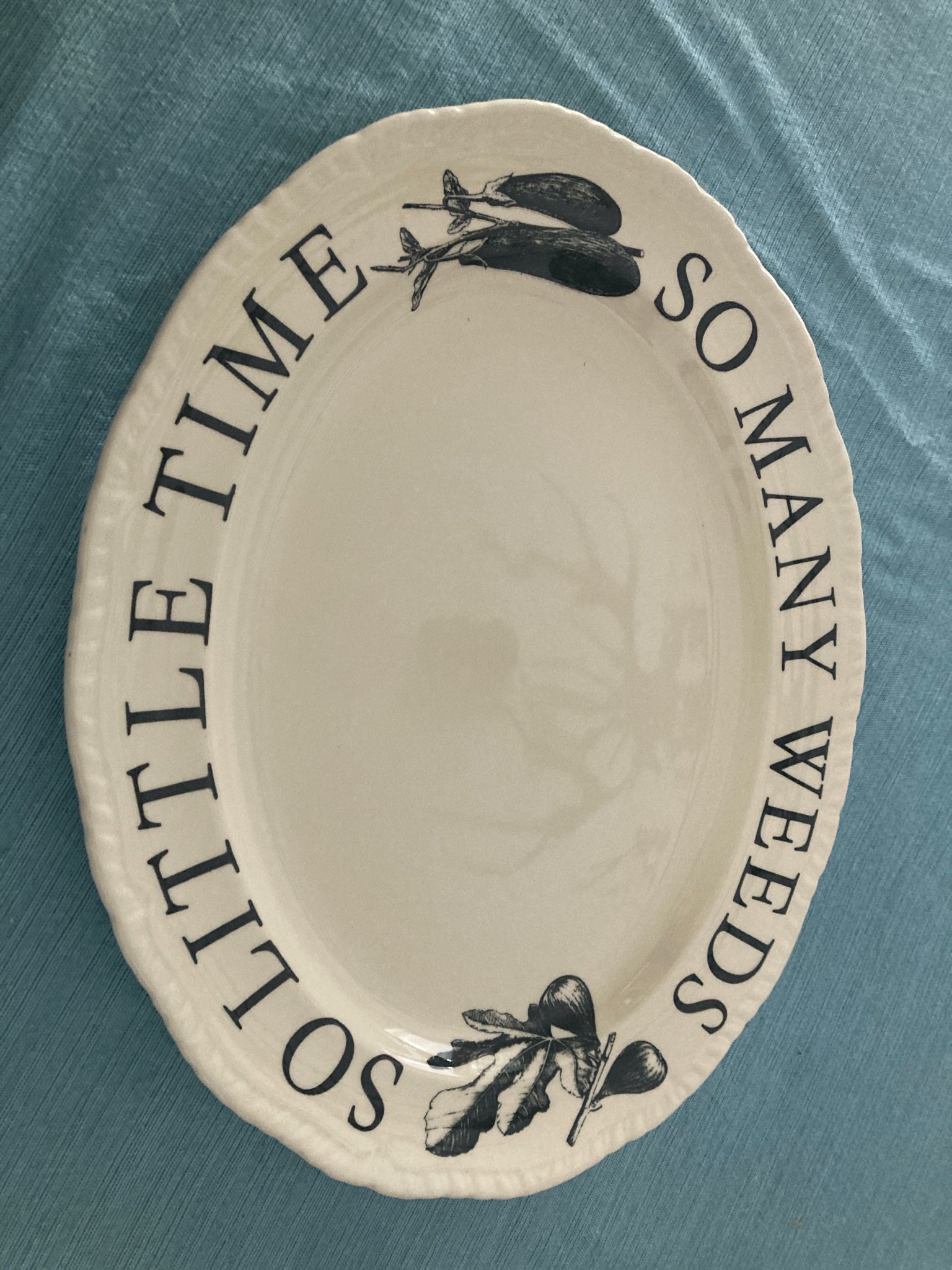 13 pc Wood&Sons Gardening Dinnerware - 5