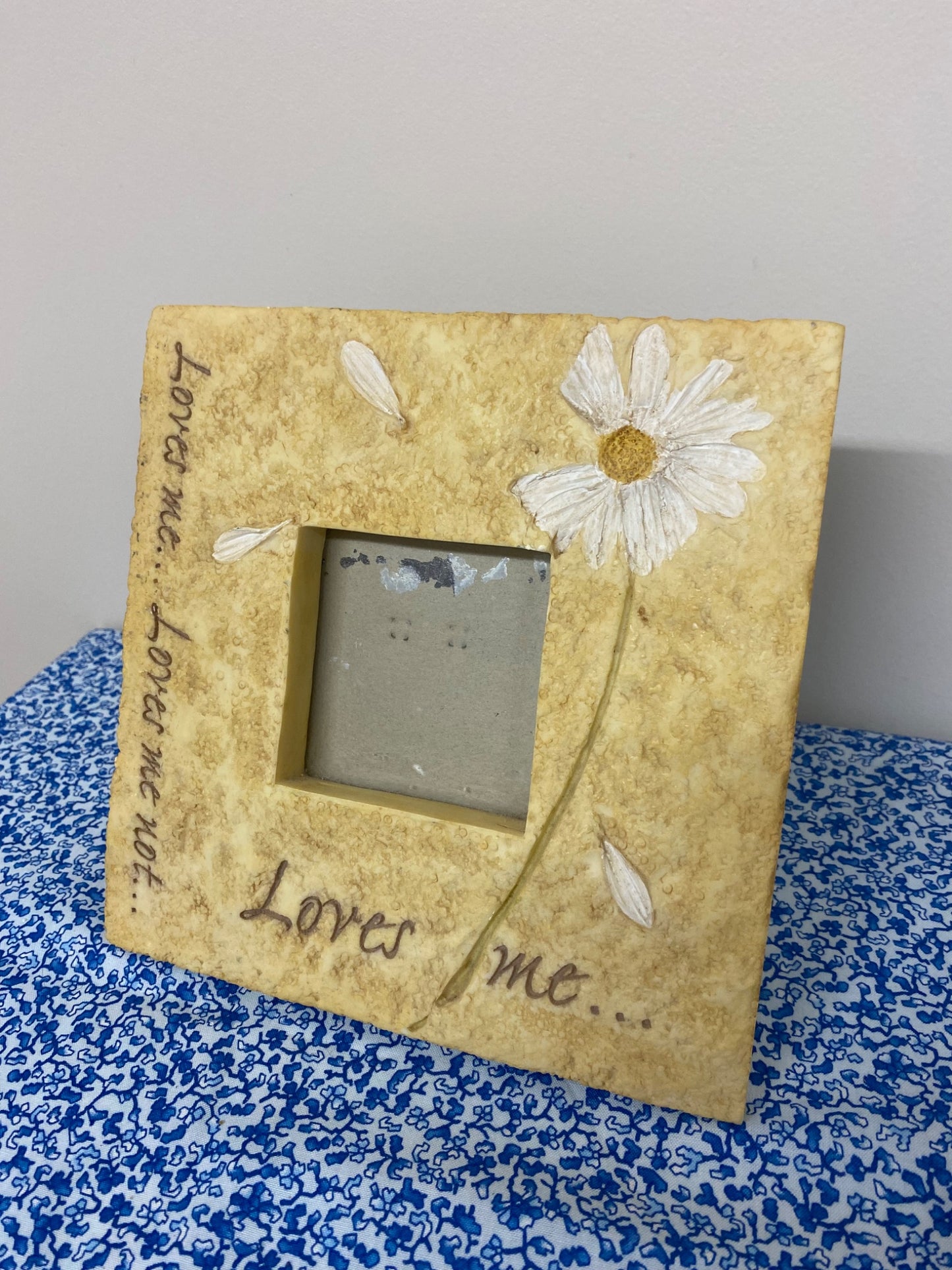 Daisy photo frame 3x3" - 1