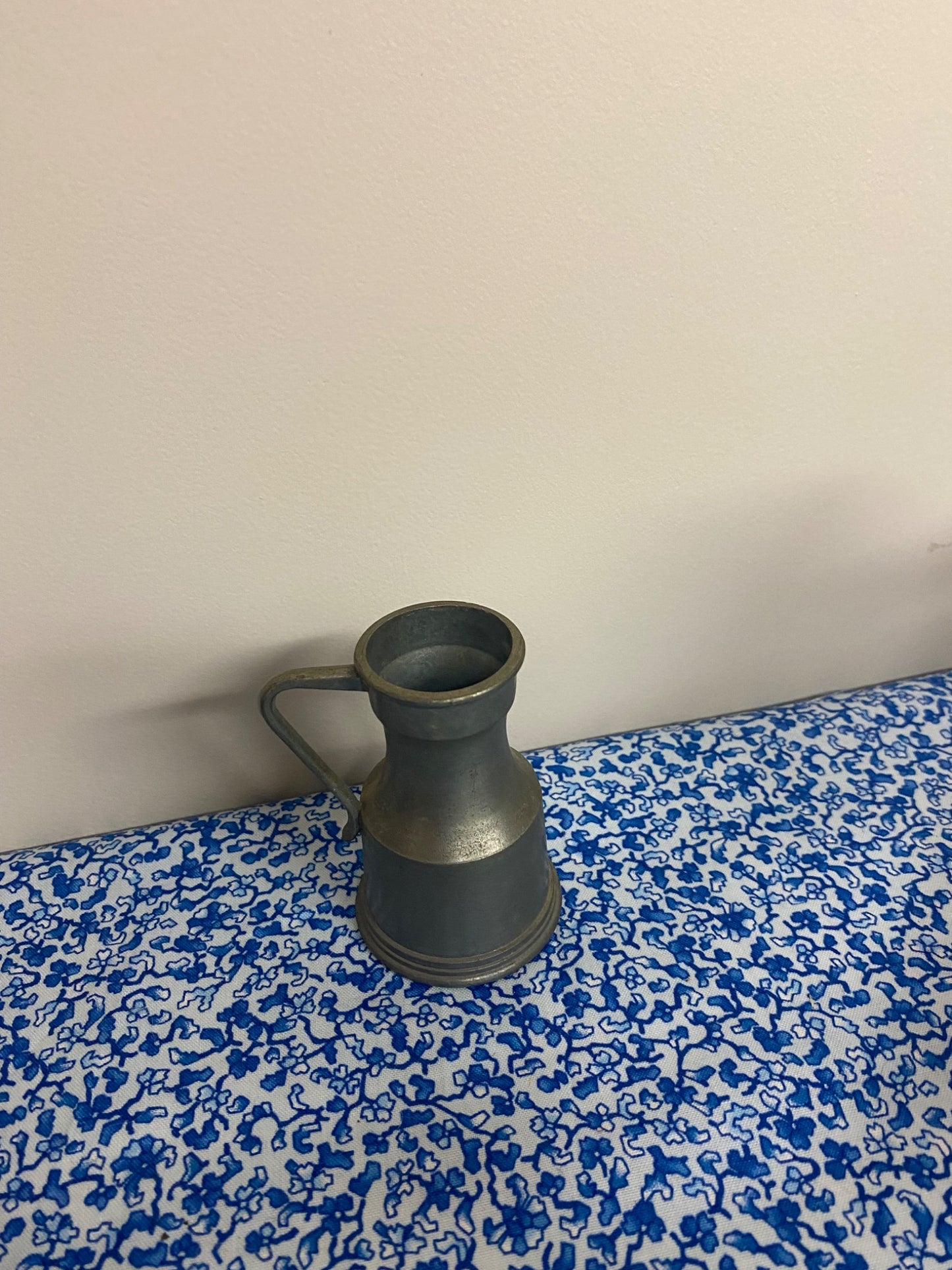 skinny pewter vase - 1