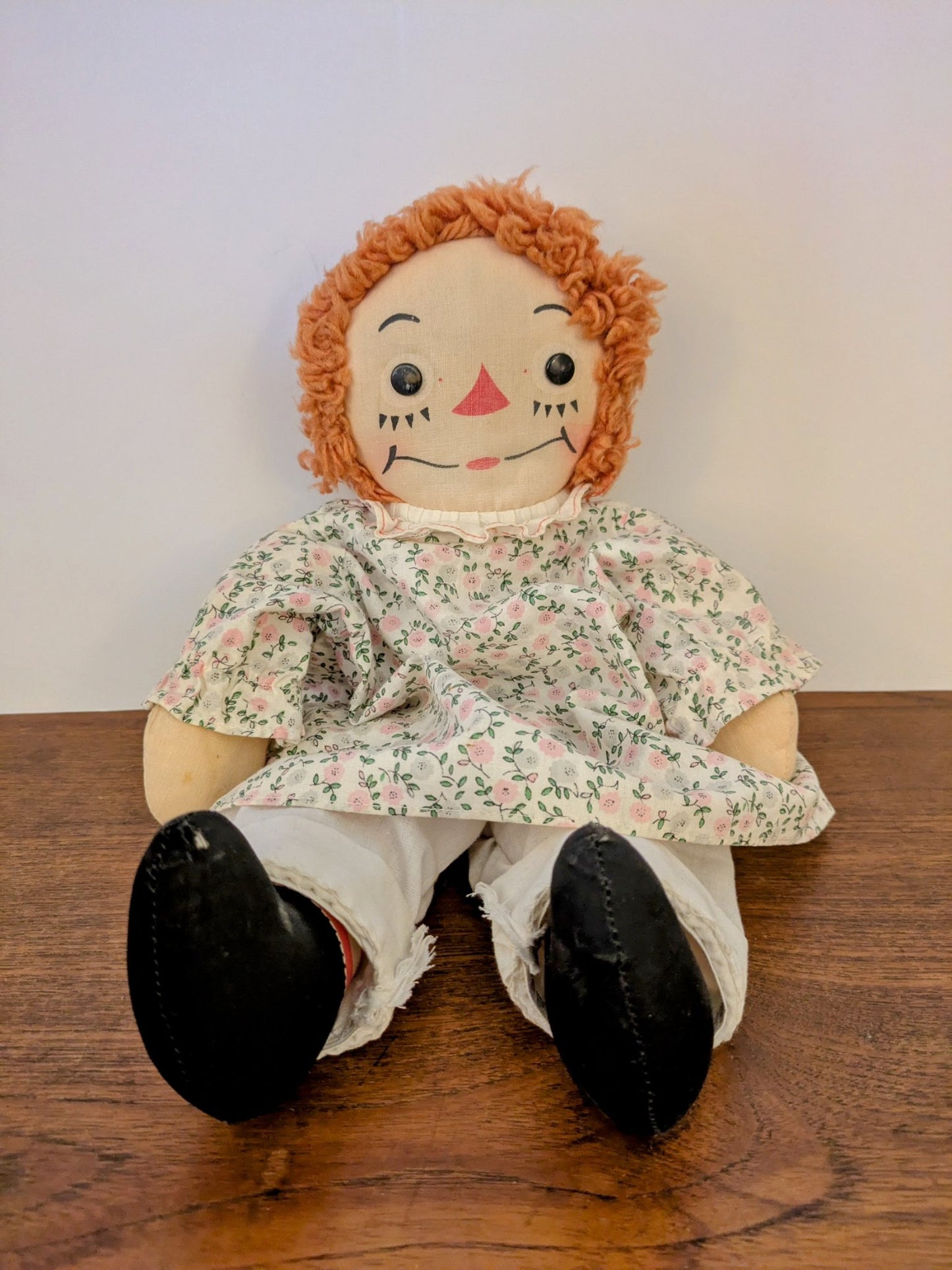Raggedy Ann Doll 1947 Georgene 15" - 1
