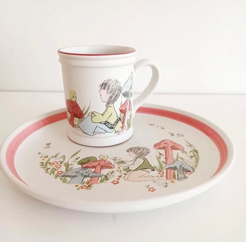 Denny Dream Weaver Plate and Mug - 1