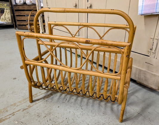 Rattan/Wicker Magazine Rack - 1
