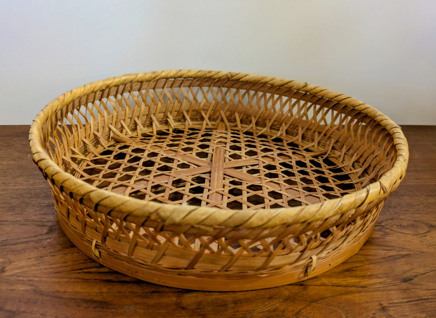 Round Woven Basket - 1