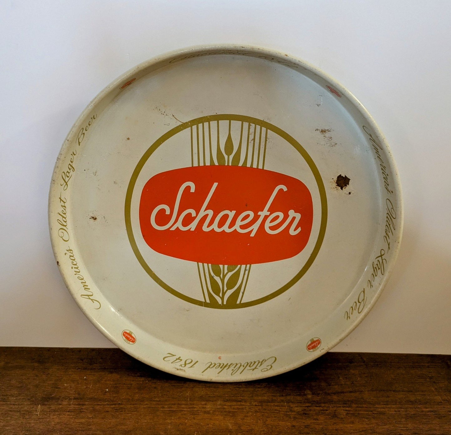 Vintage Schaefer Beer Tray - 1