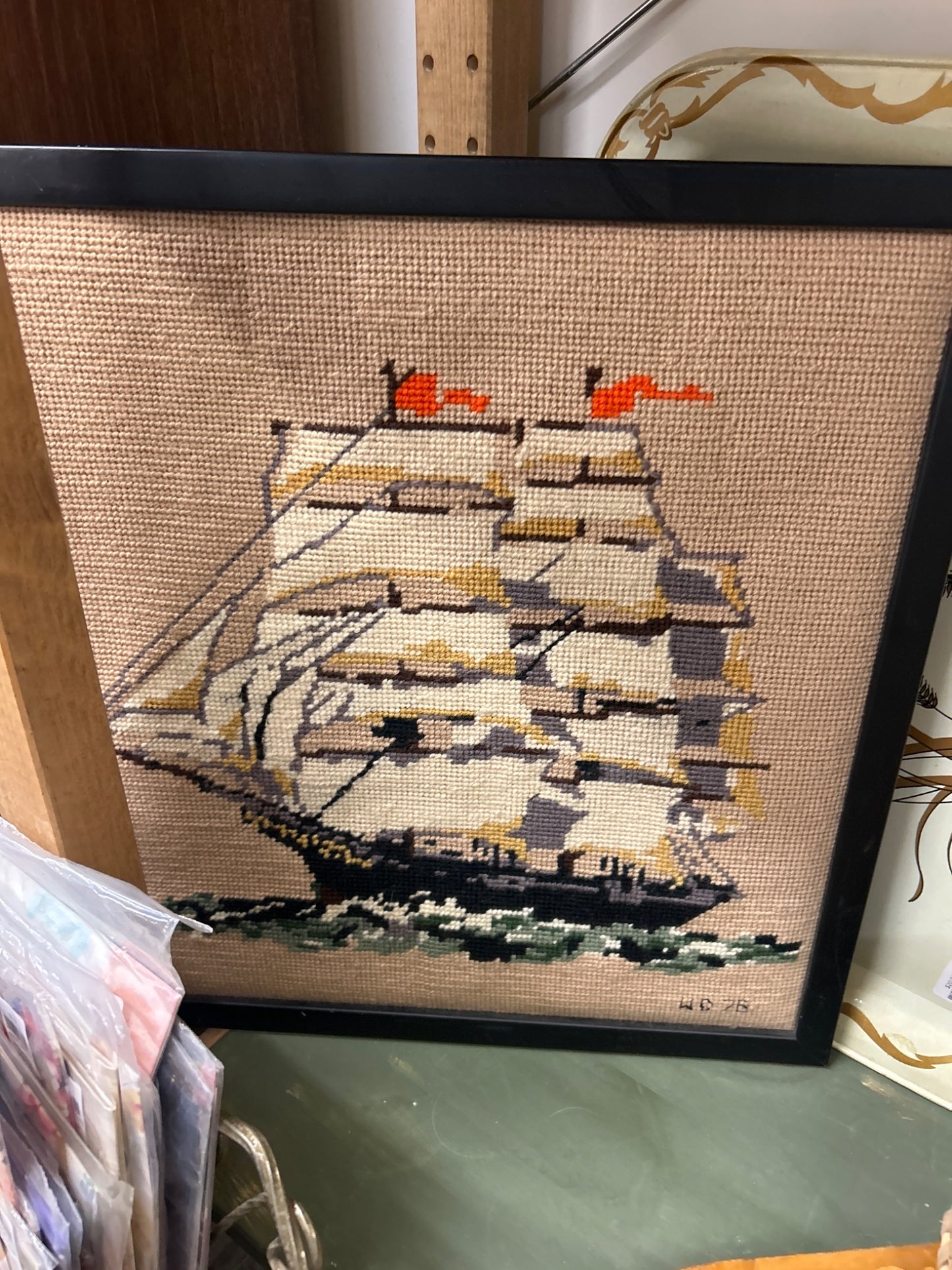 Ship Needlepoint - 1