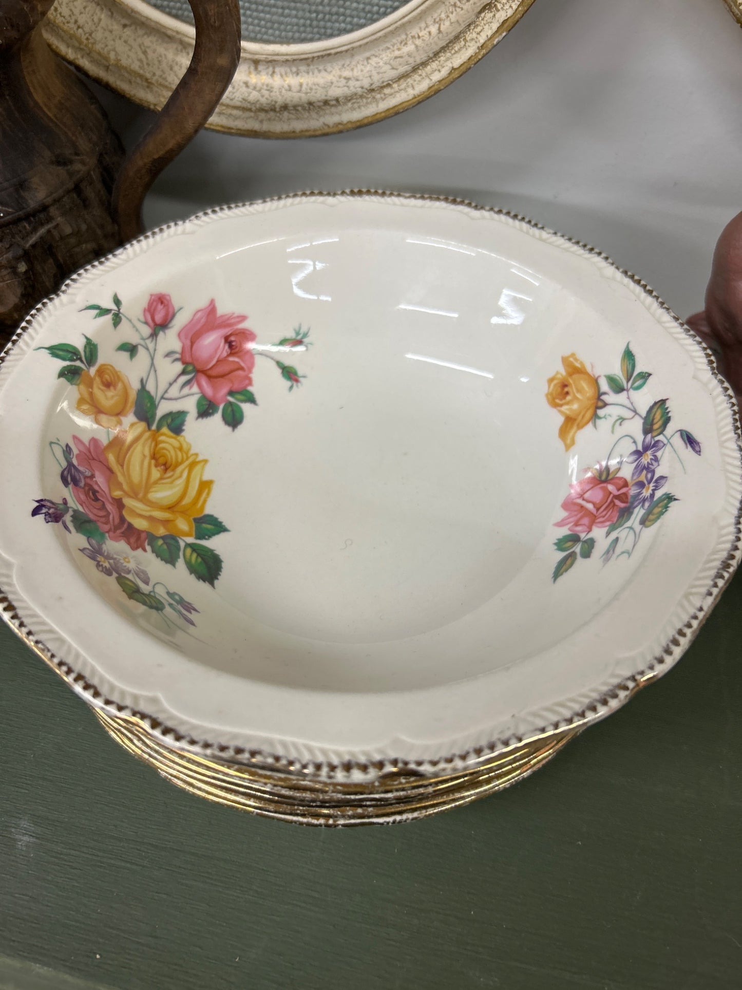Chateau Rose Serving Bowl - 1