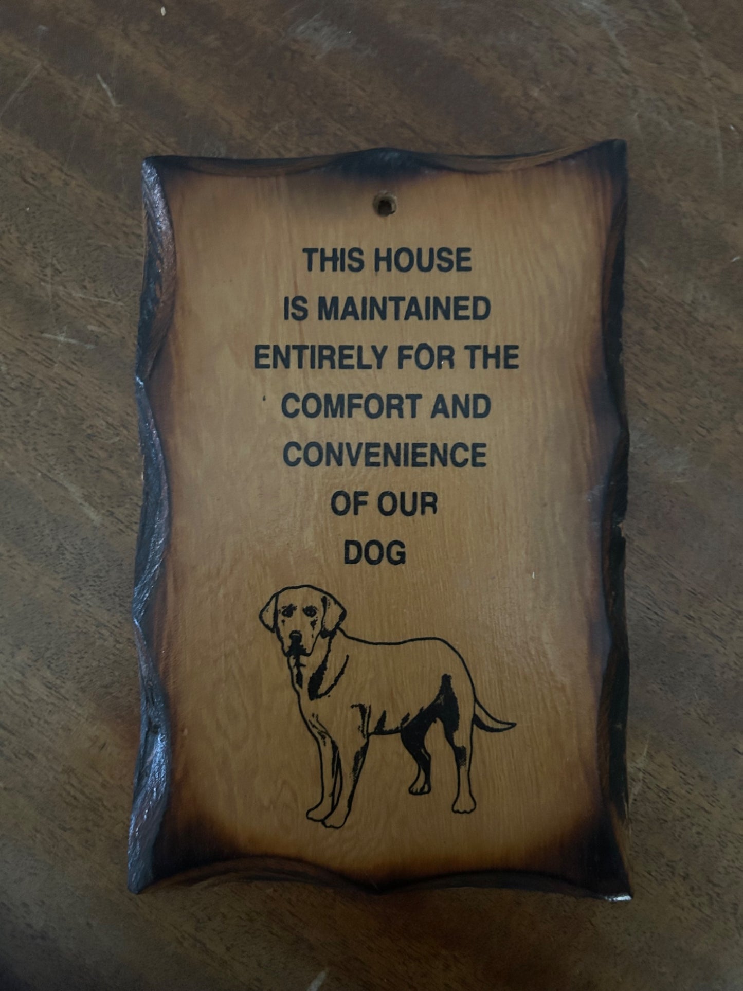 Dog Plaque
