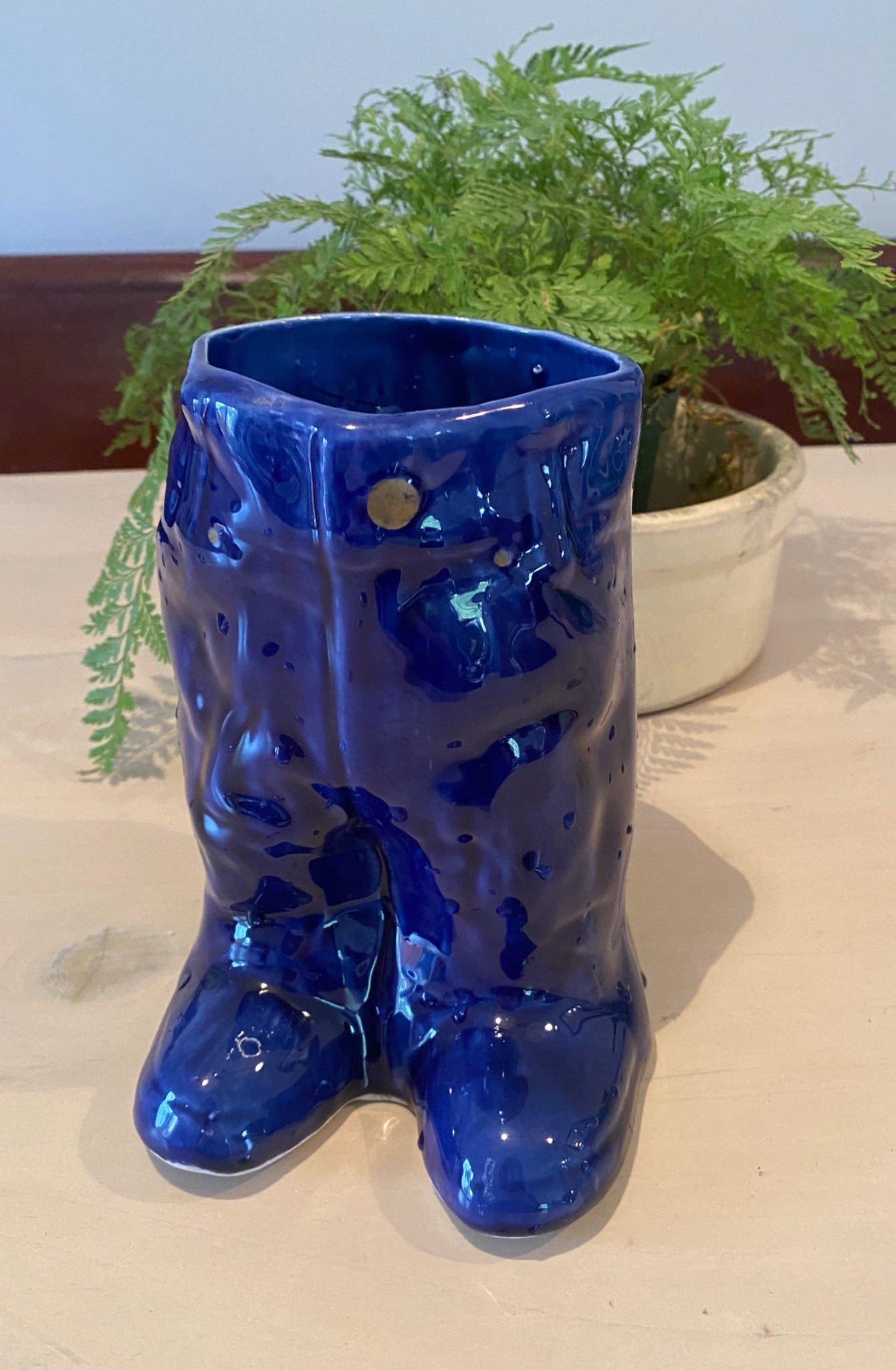 Blue Jean Vase