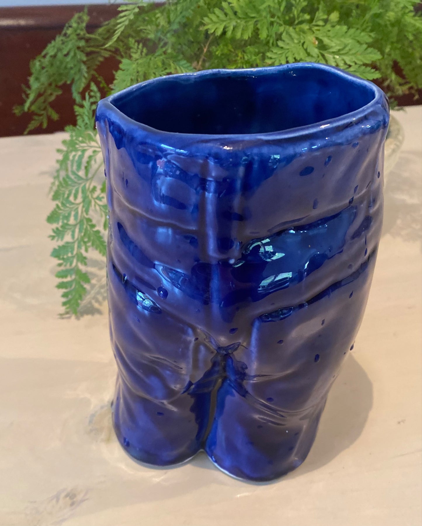 Blue Jean Vase