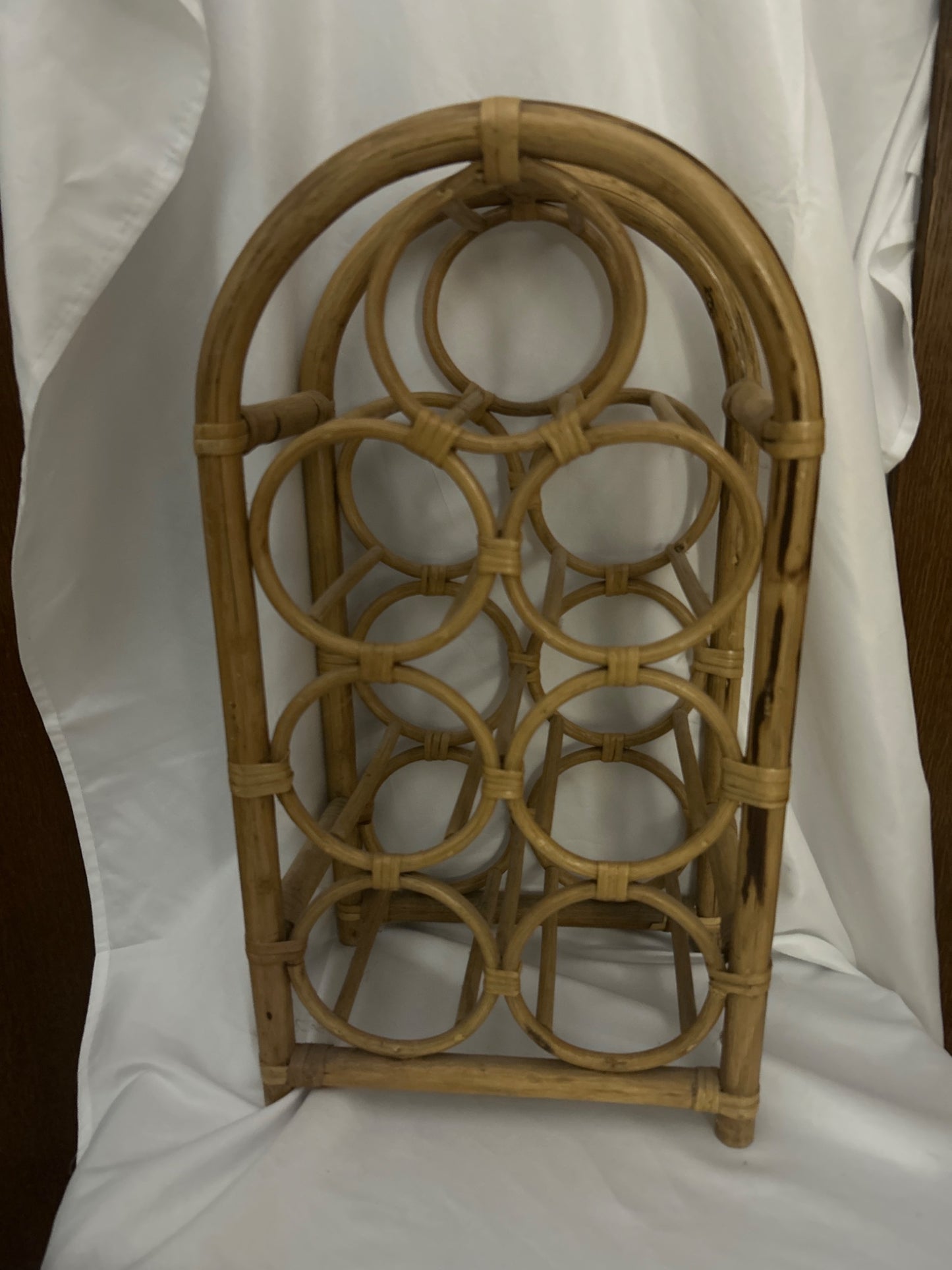 Bamboo wine rack