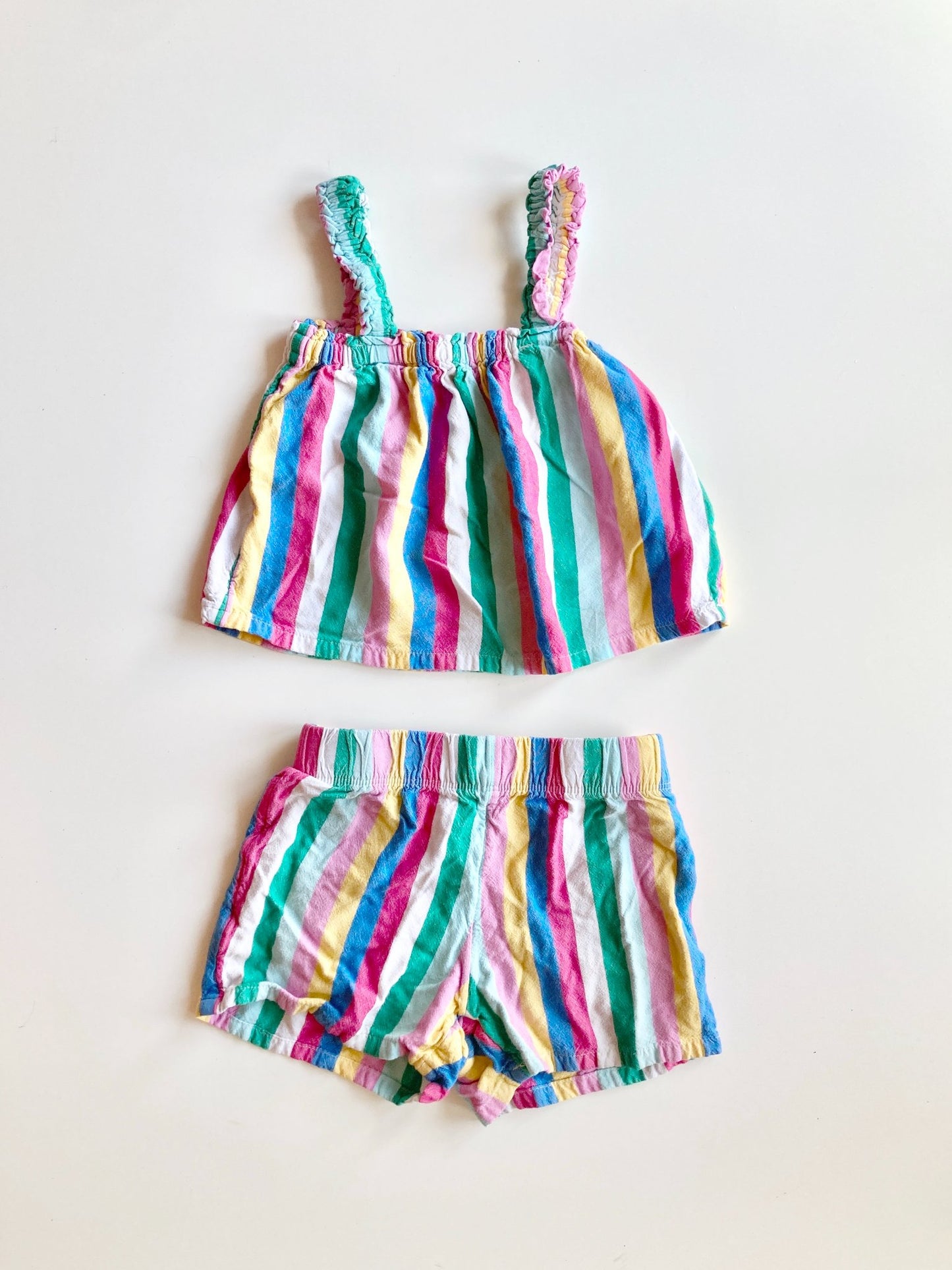 0519 2pc Joe Fresh striped set