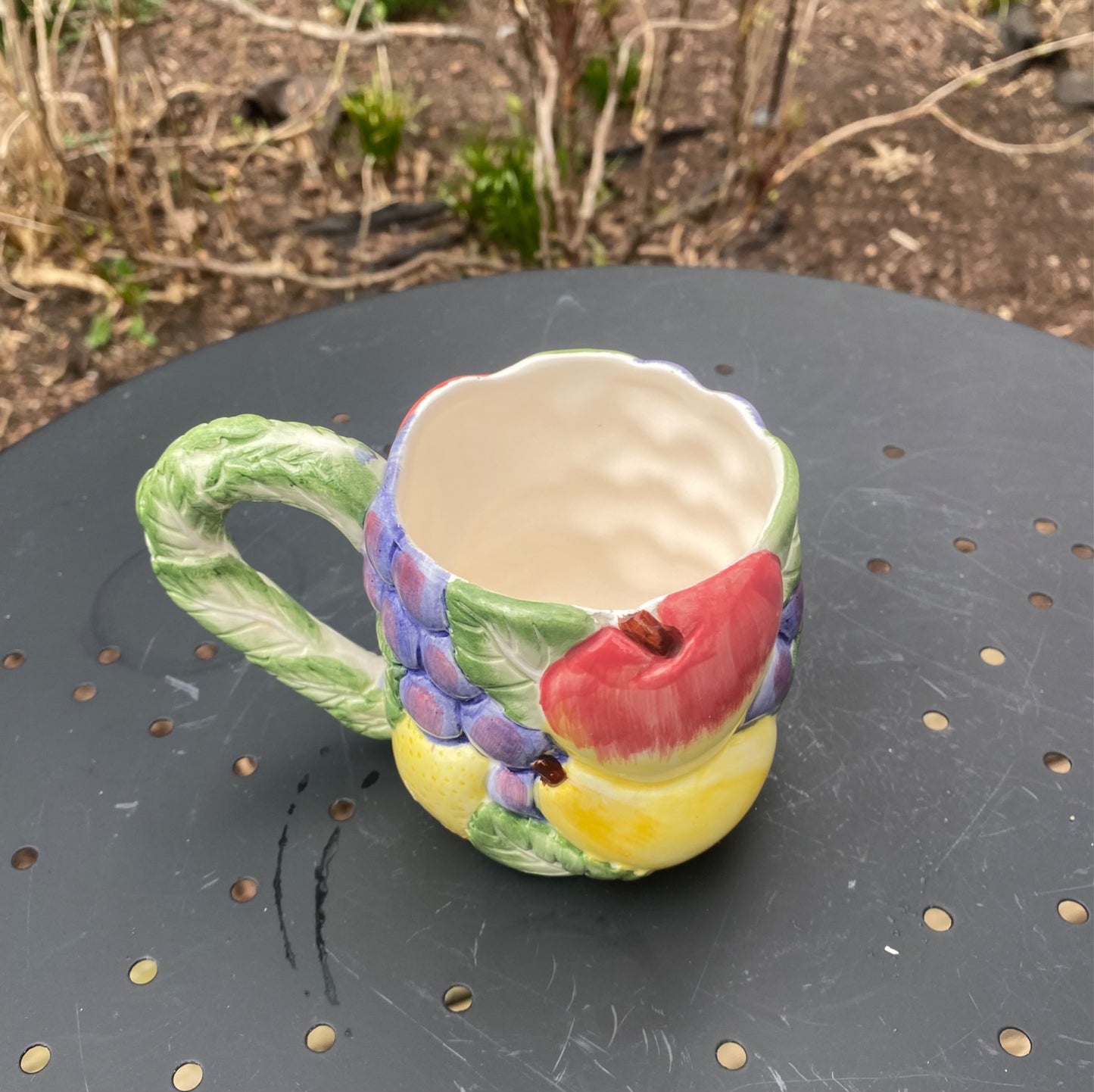 Futz and Floyd Floral Mug