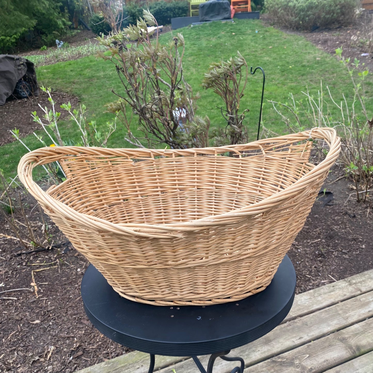 Wicker Laundry Basket