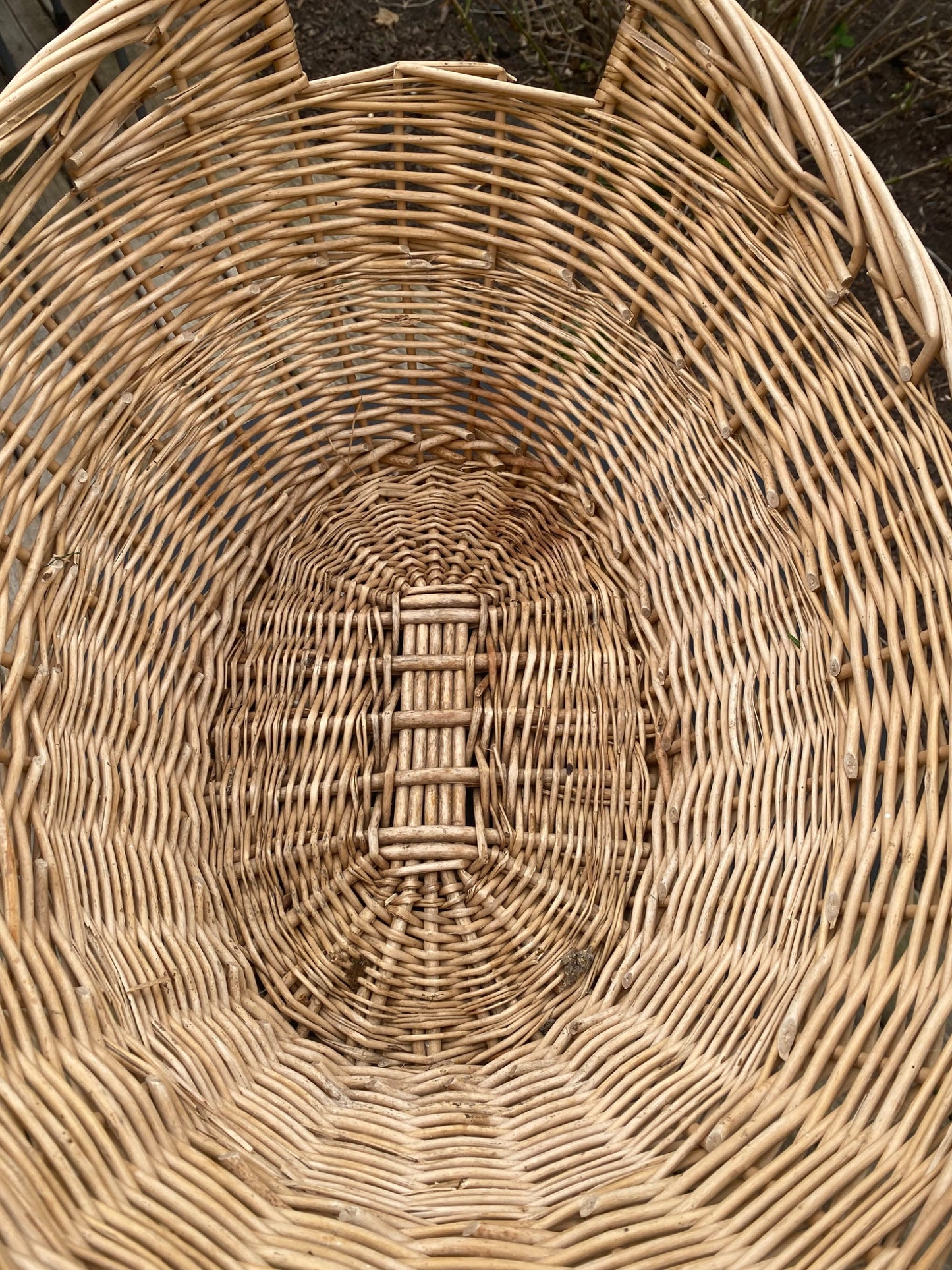 Wicker Laundry Basket
