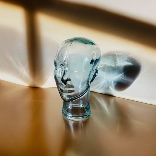Glass Mannequin Head