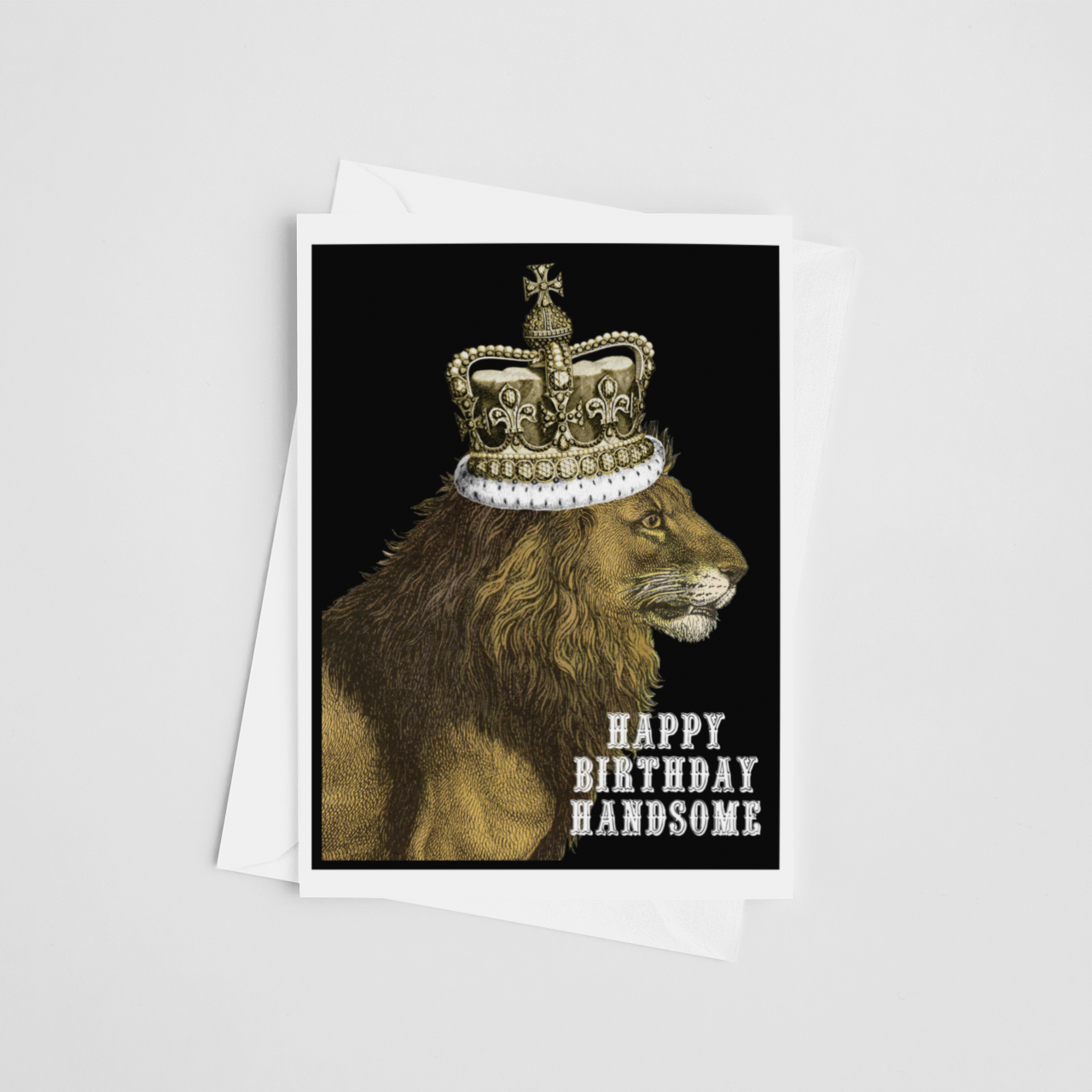 Birthday Card. Happy Birthday Handsome