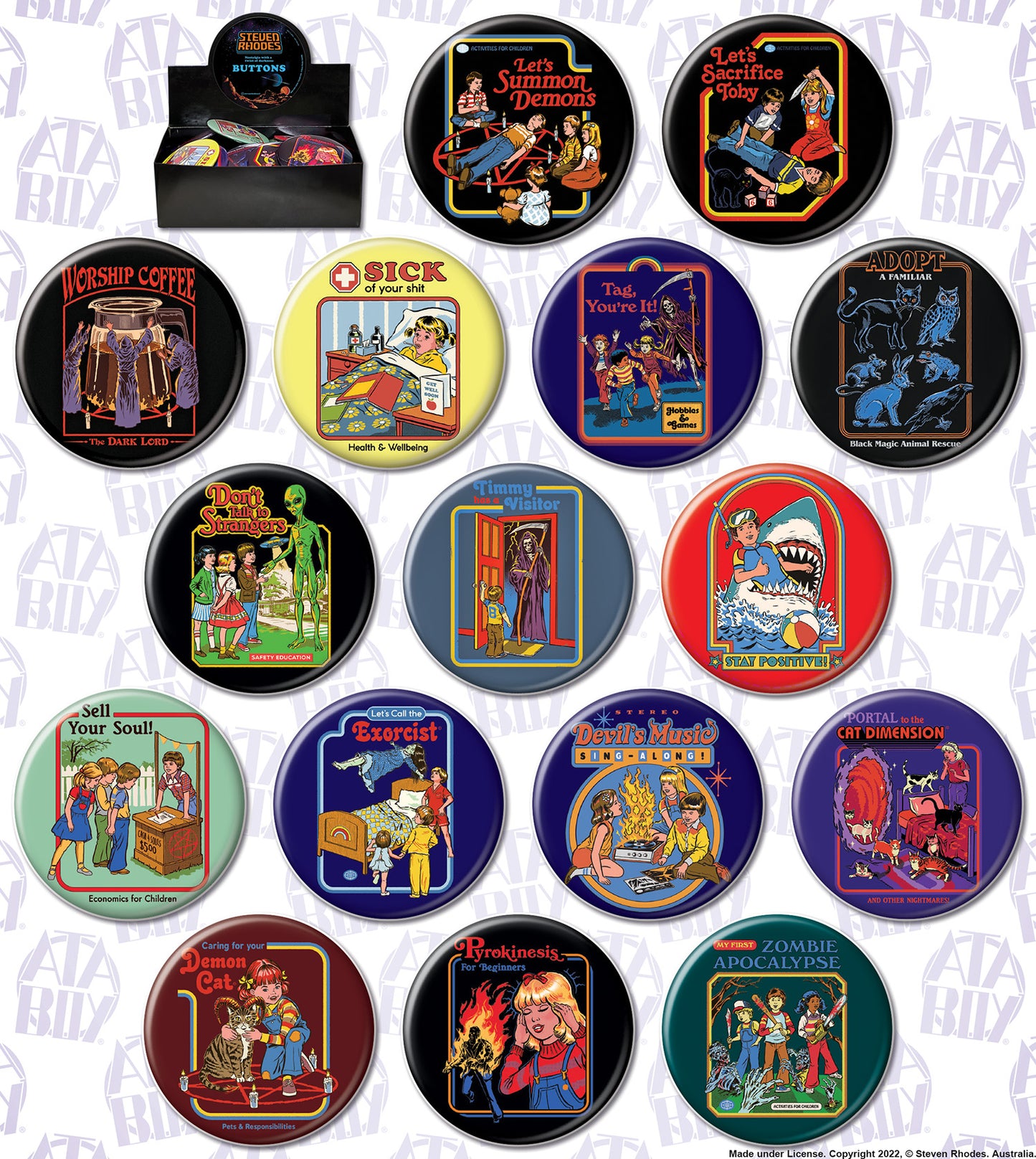 Steven Rhodes 3 buttons