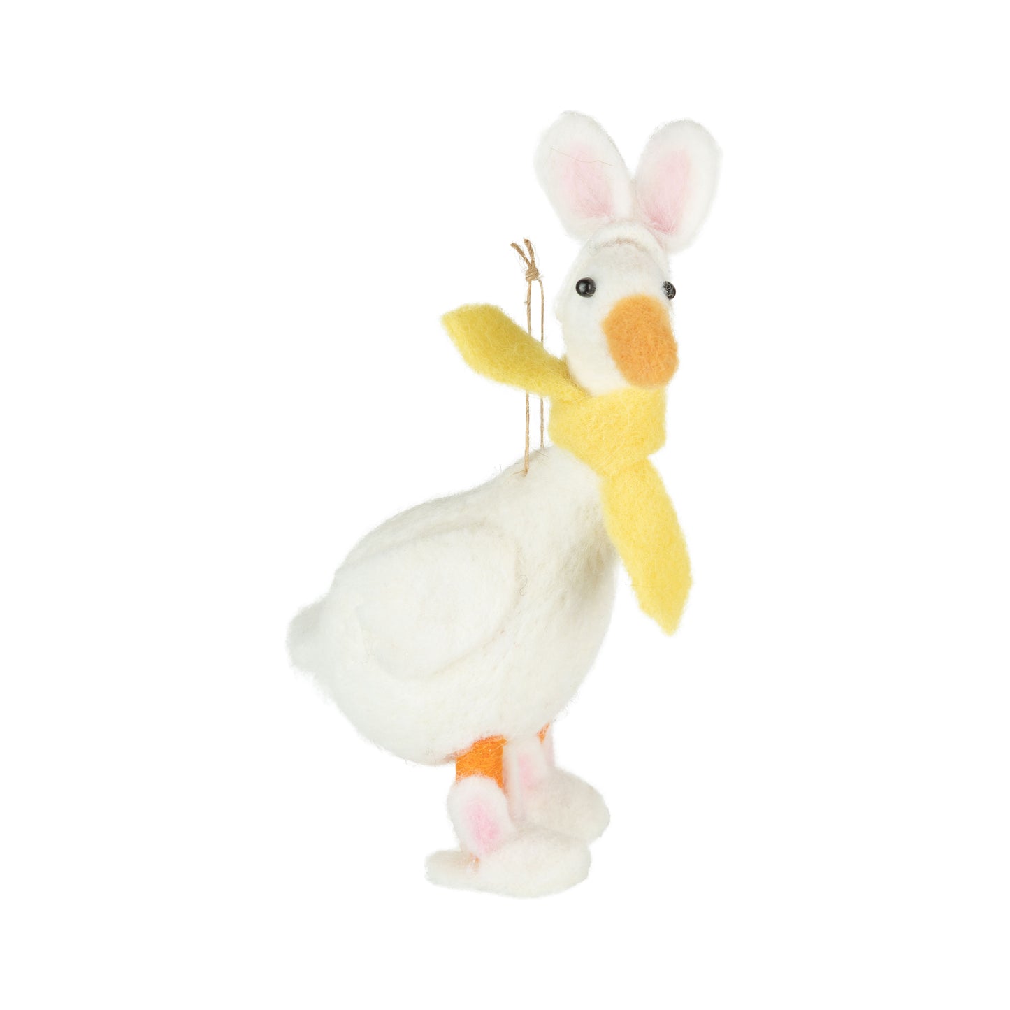 Felt Duck with Bunny Years