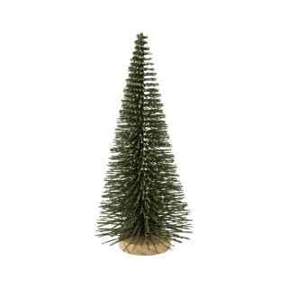 Frosted bottle brush tree large