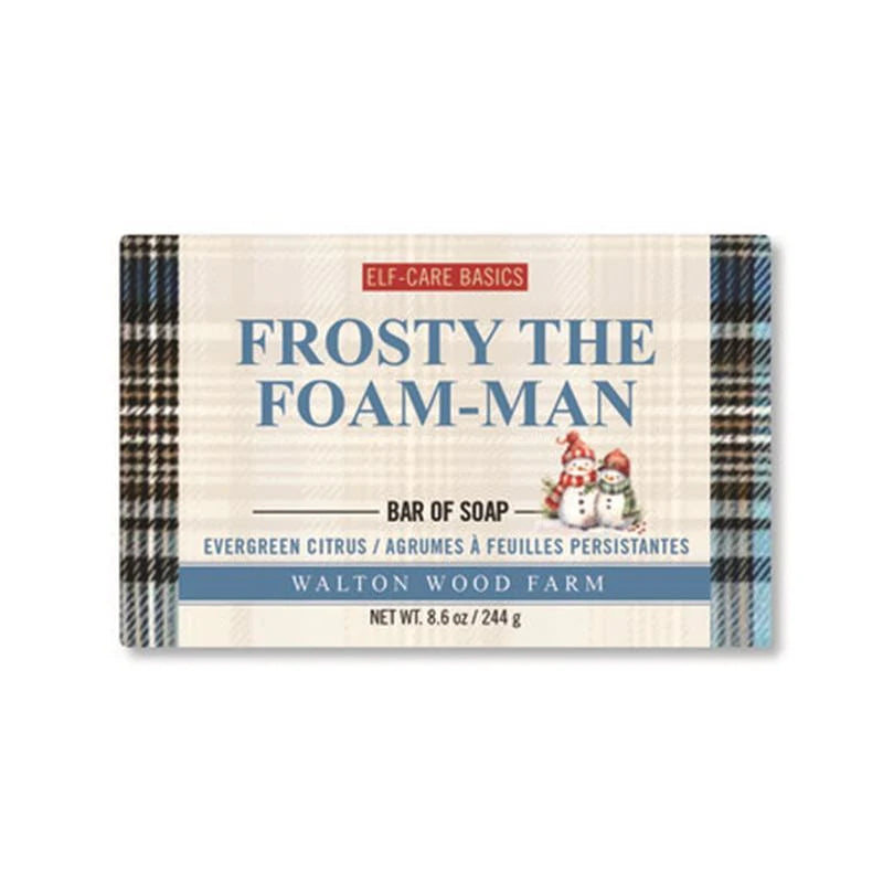 Frosty Foam-man soap