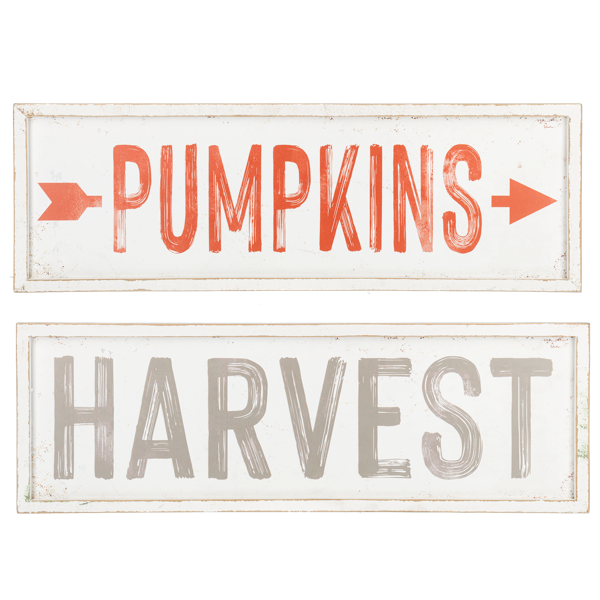 Harvest & Pumpkins Wall Decor