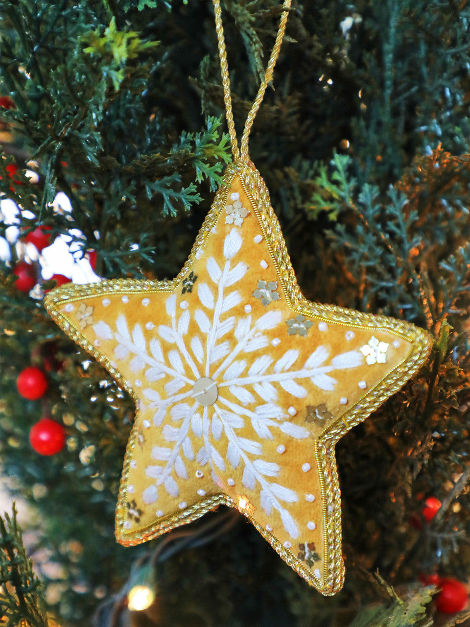 Star Ornament - Yellow